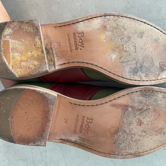 Boy. Band of Outsiders Saddle Shoes (Maroon / Green) - EU39 - Picture 4 of 4